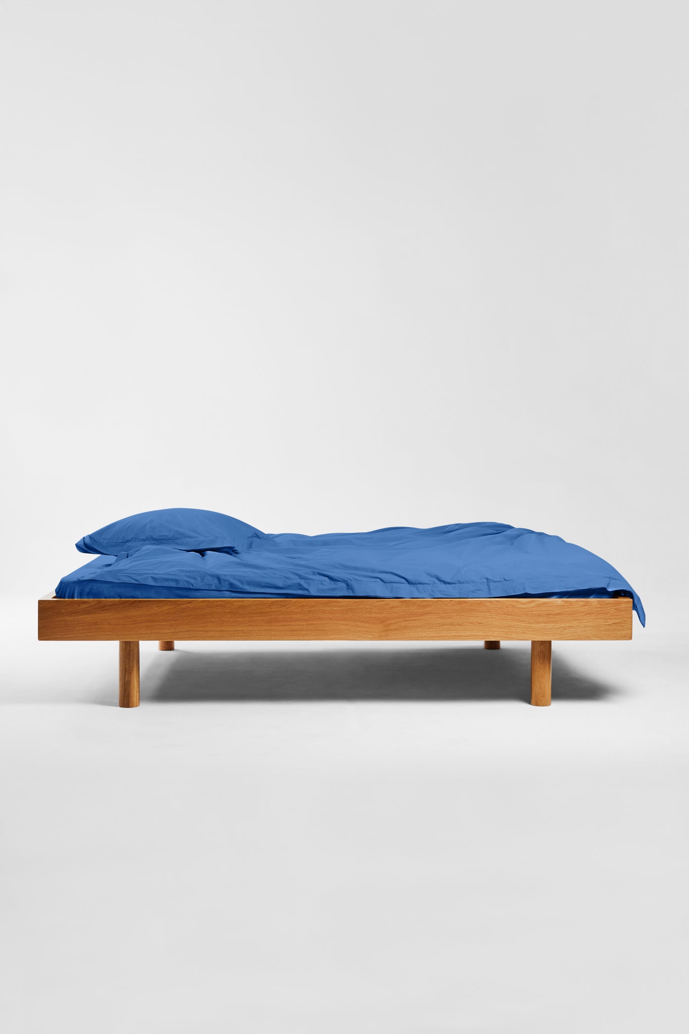 Fitted Sheet in Blue Blue