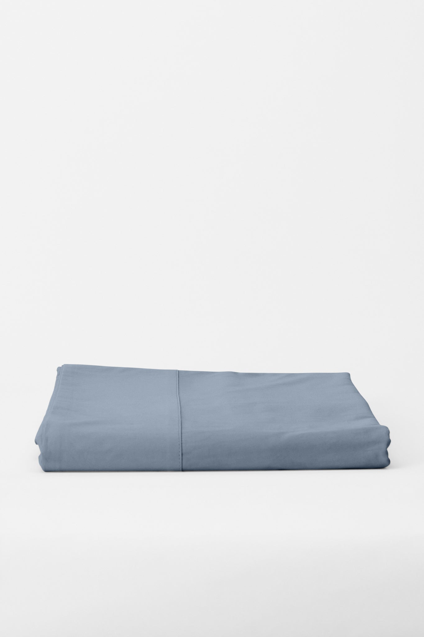 Flat Sheet in Half Blue