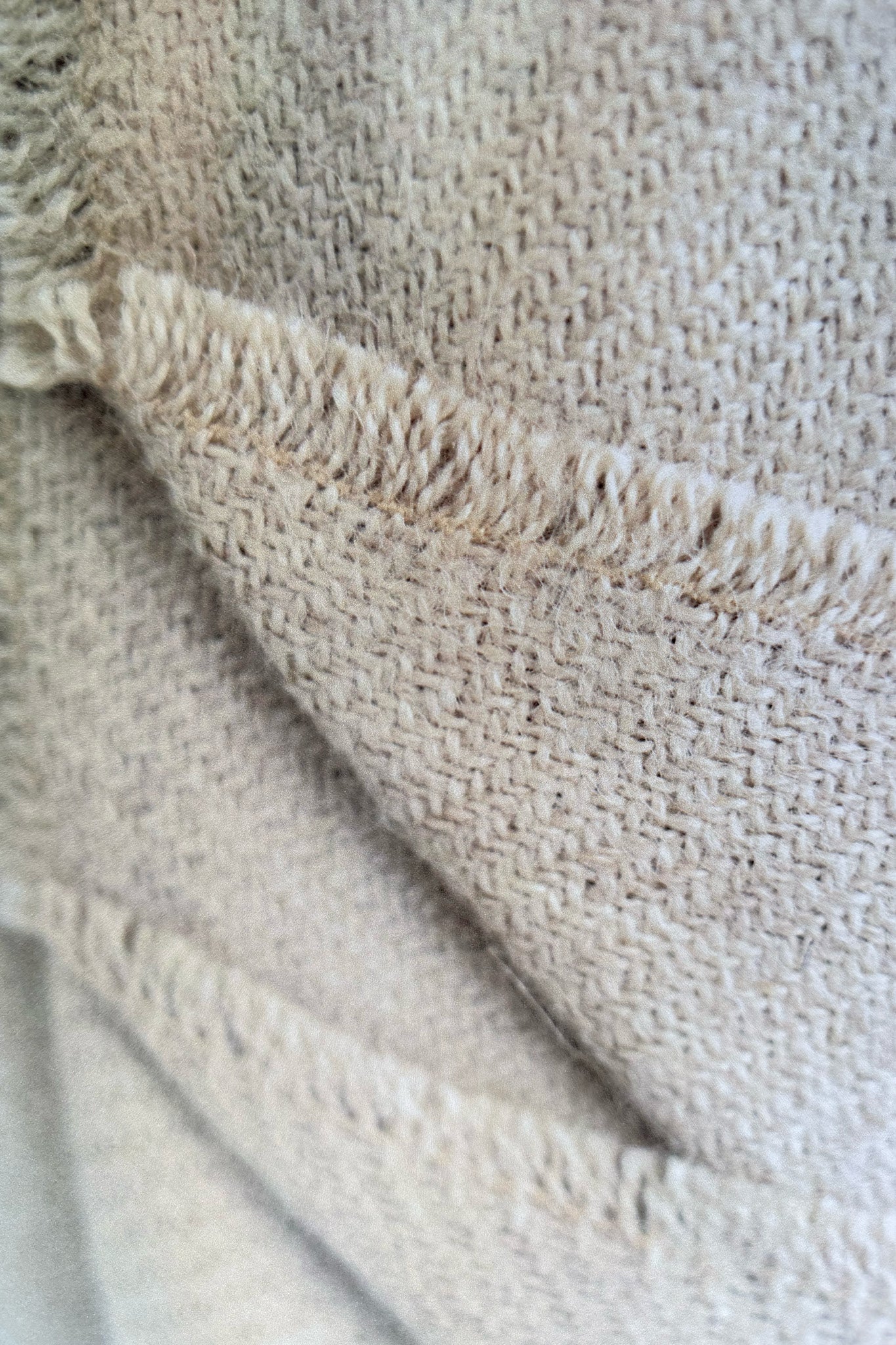 Alpaca Throw in Salt