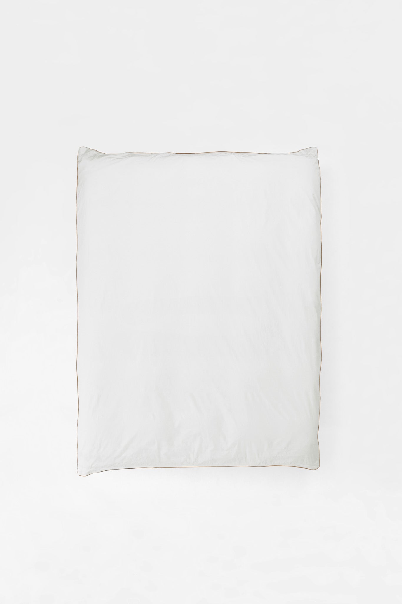 Duvet Cover in Contrast Edge, Prism with Carob - Single (SAMPLE)