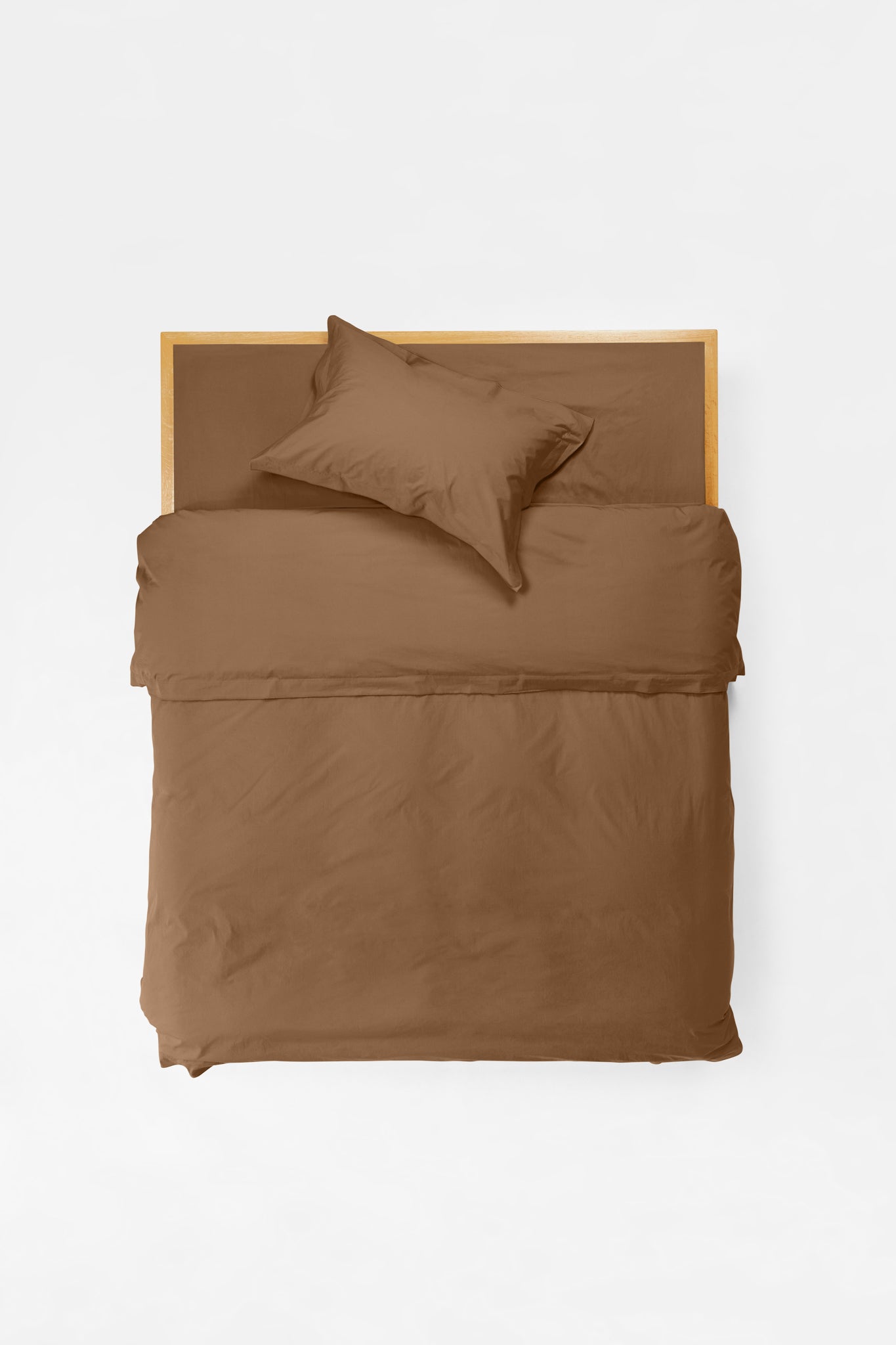 Duvet Cover in Carob - Queen (SAMPLE)