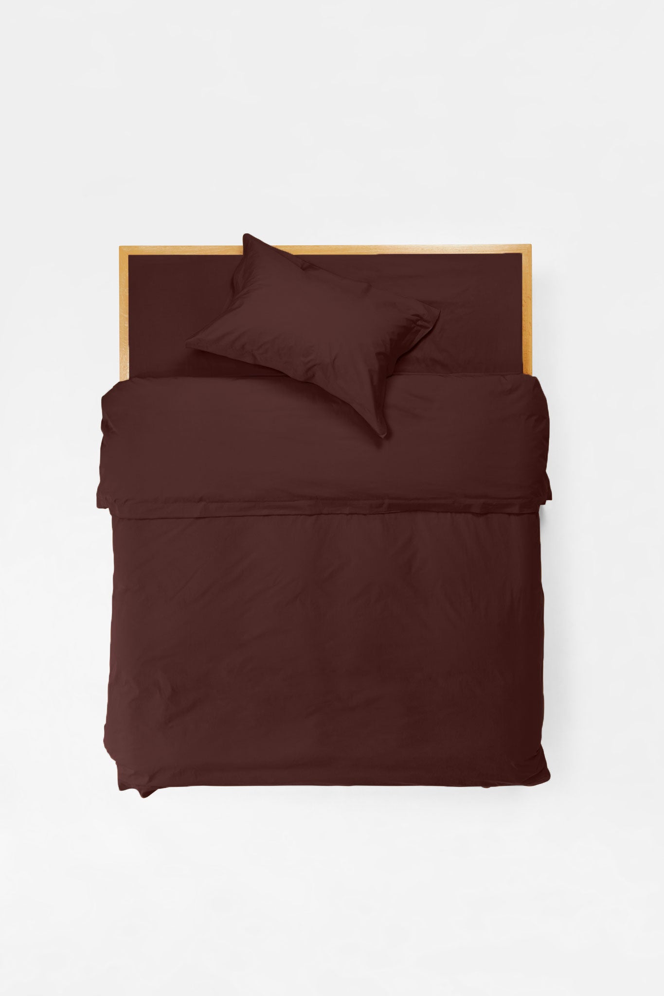 Pillowcase Pair in Eggplant