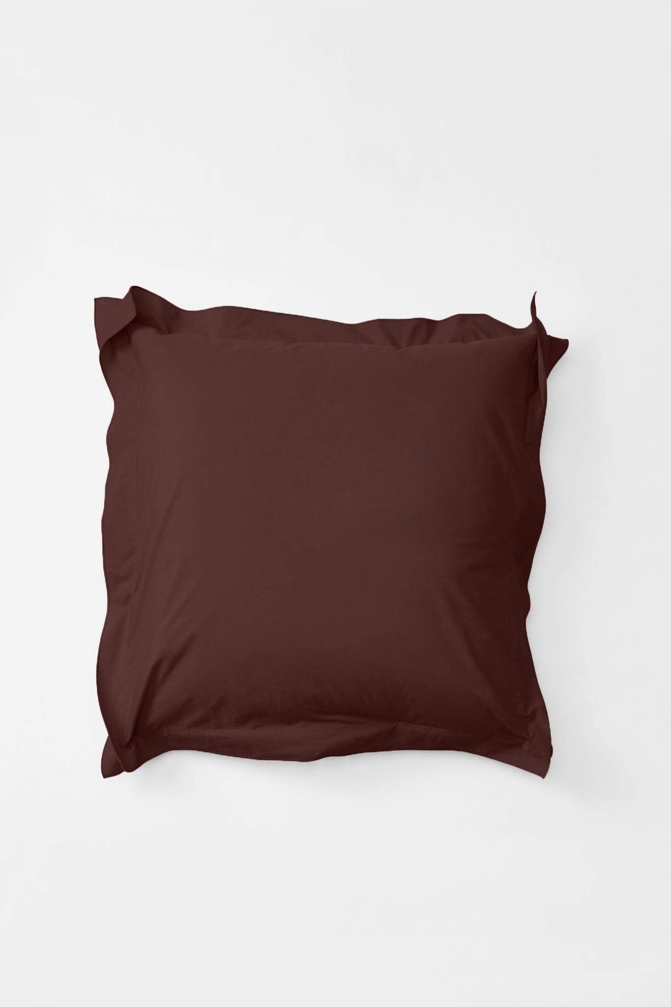 Euro Pillowcase Pair in Eggplant