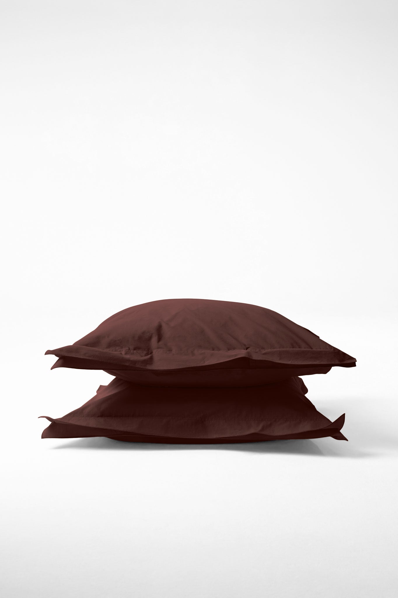 Euro Pillowcase Pair in Eggplant
