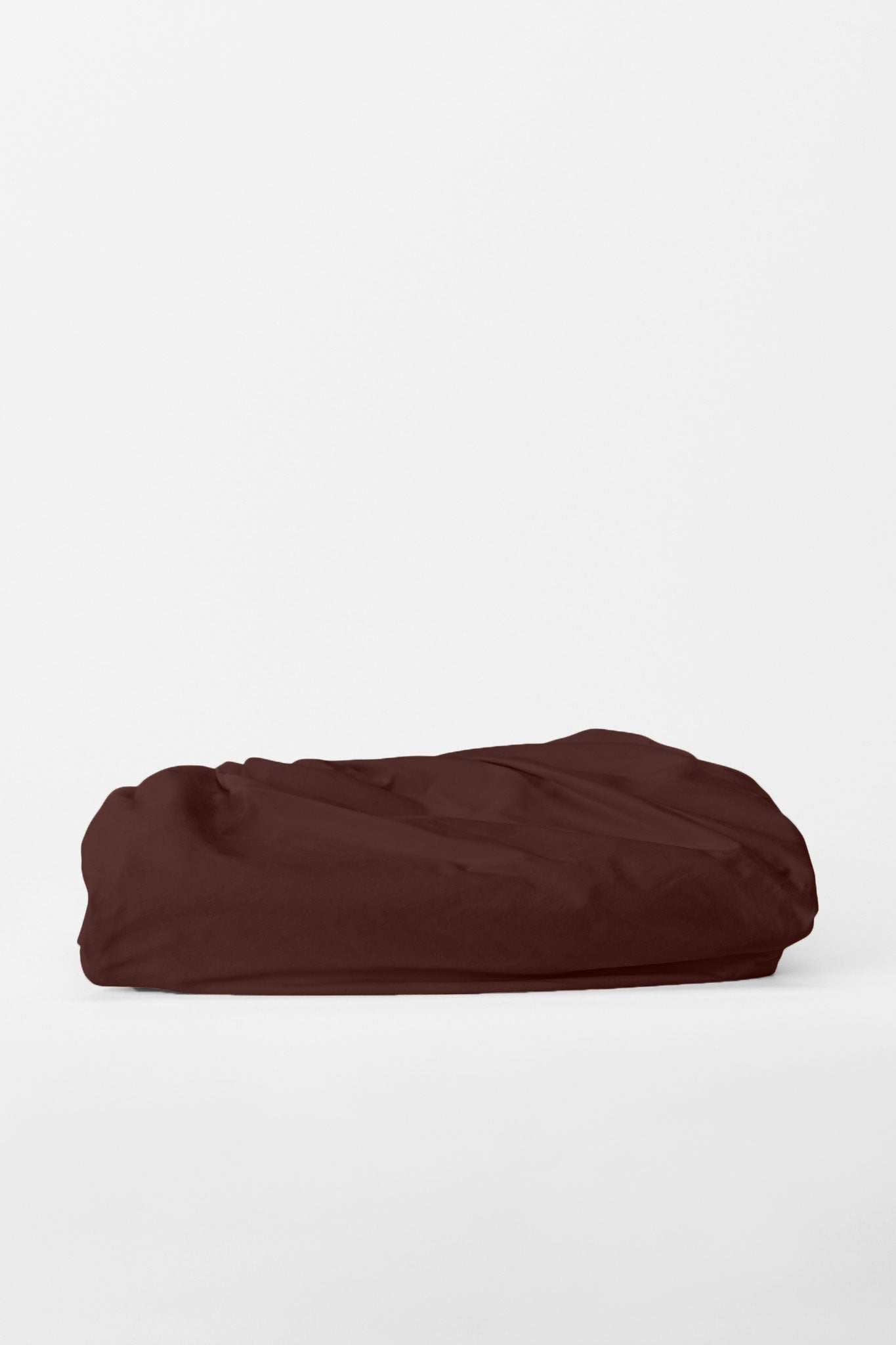 Fitted Sheet in Eggplant