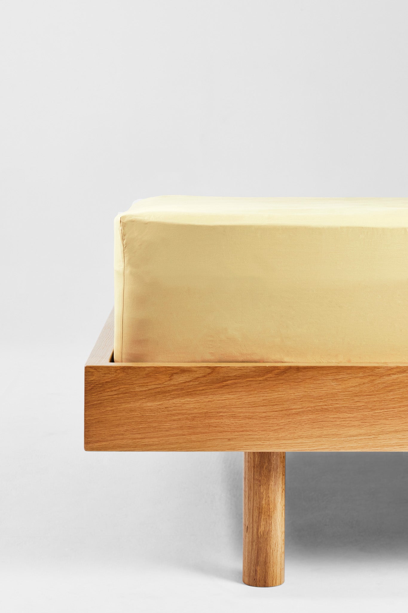 Fitted Sheet in Maize - King (SAMPLE)