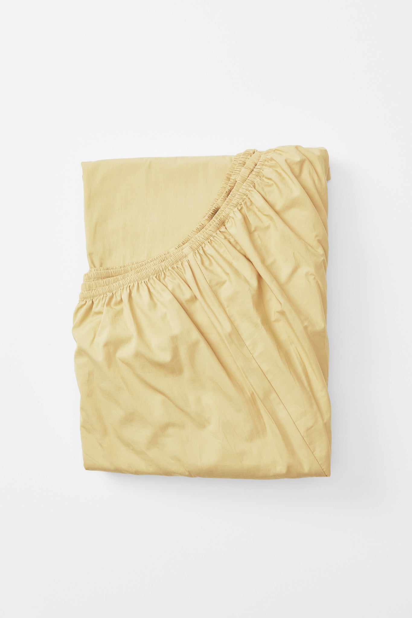 Fitted Sheet in Maize - King (SAMPLE)