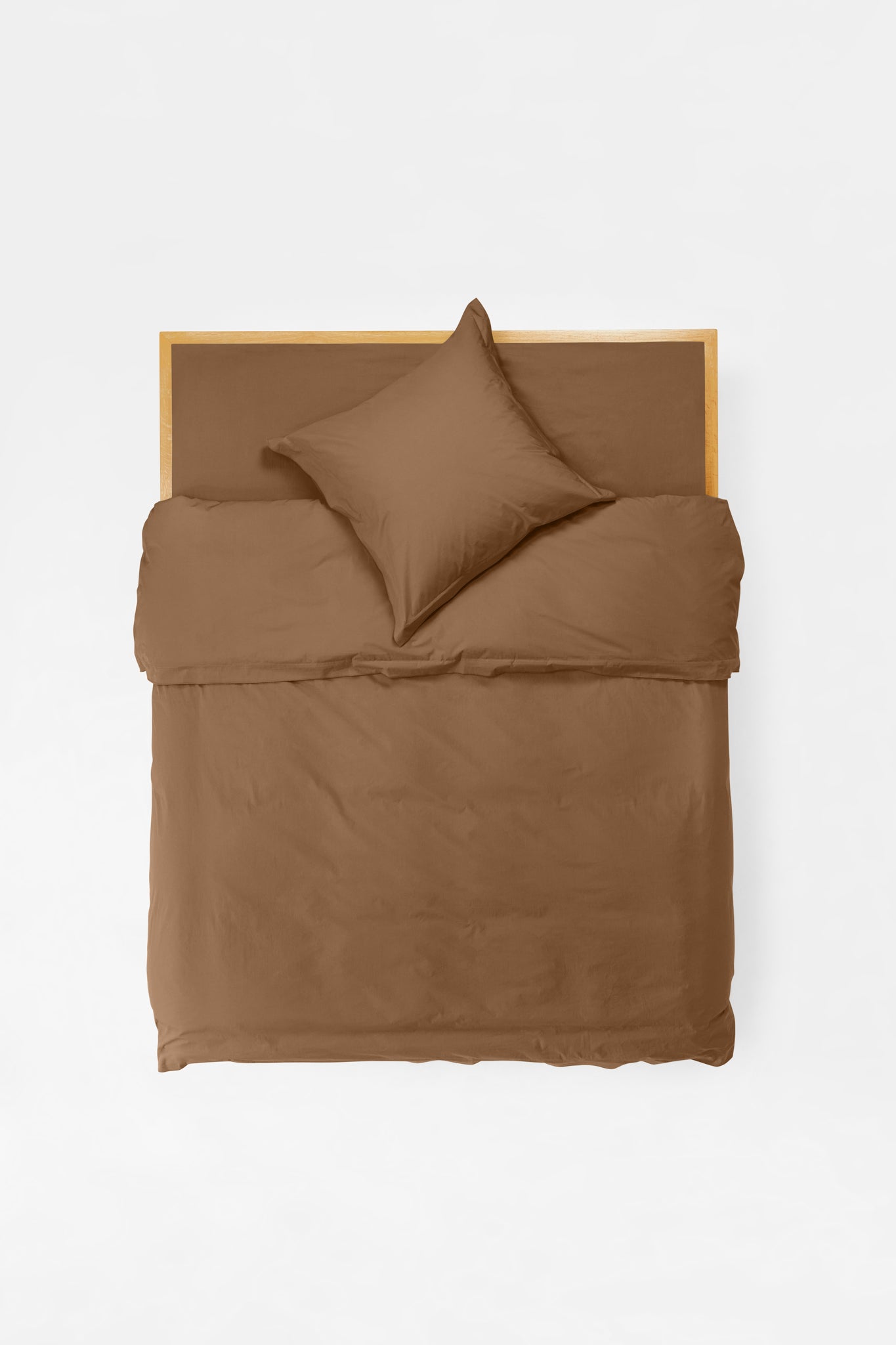 Flat Sheet in Carob - Queen (SAMPLE)
