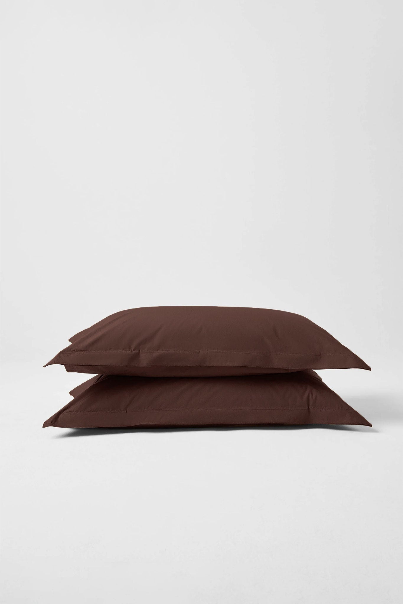 King Pillowcase Pair in Eggplant