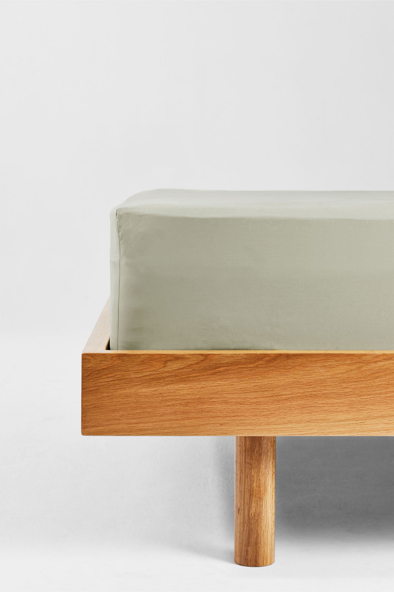 Fitted Sheet in Melon