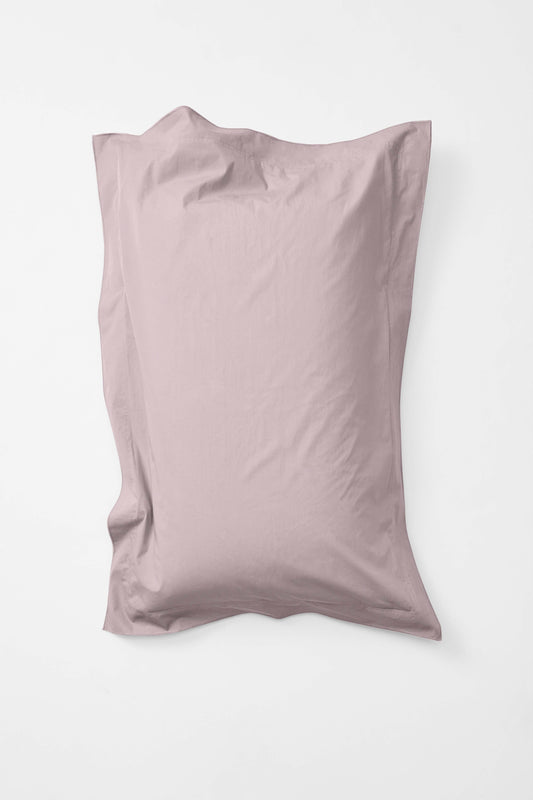 Product Image - Pillowcase Pair in Bi Colour - Lilac and Carob
