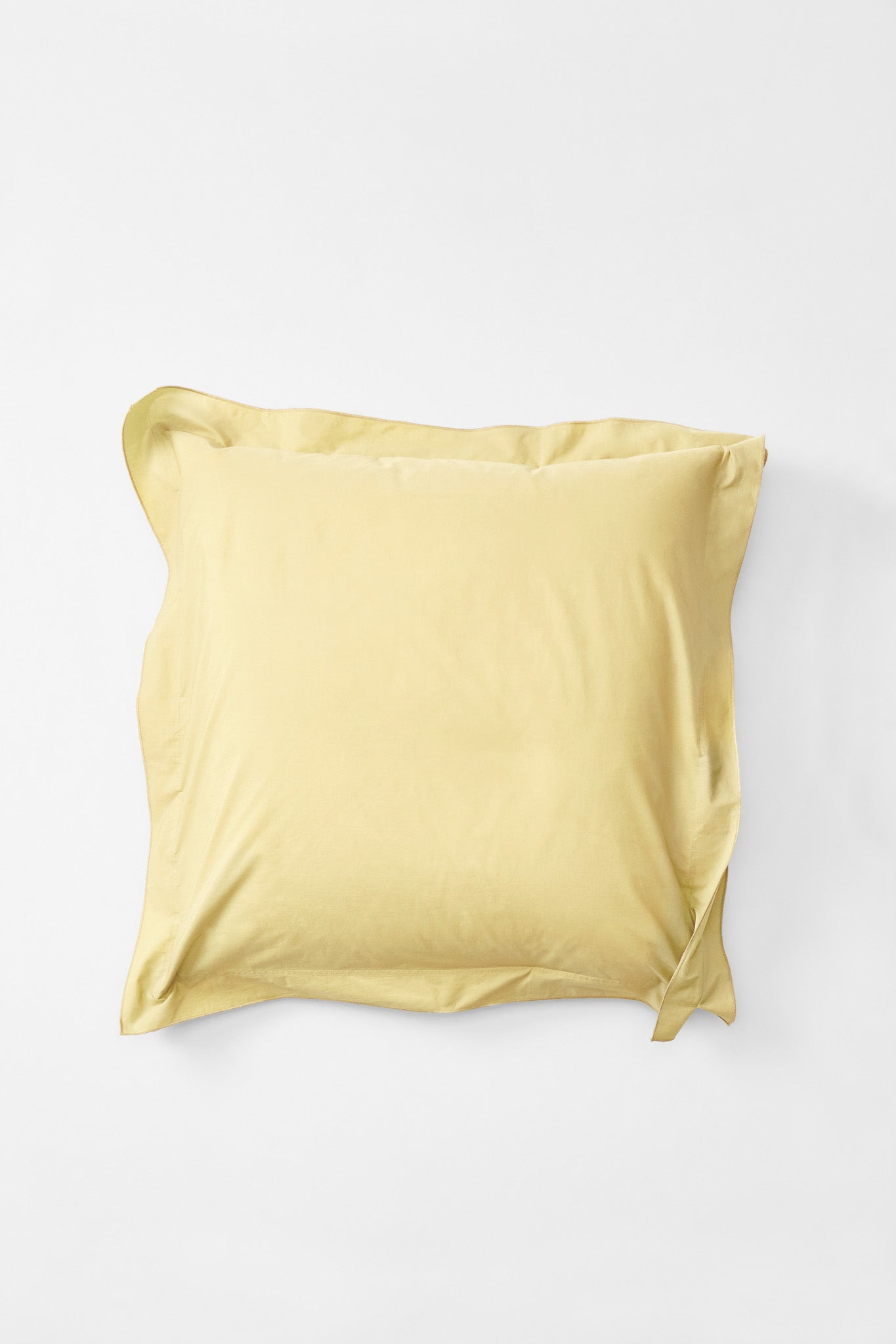 Euro Pillowcase Pair in Maize