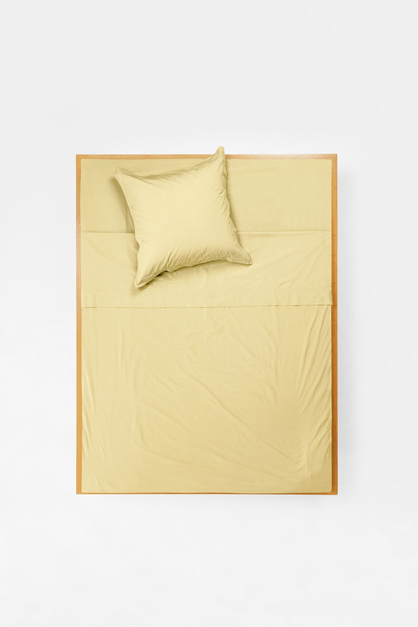 Euro Pillowcase Pair in Maize