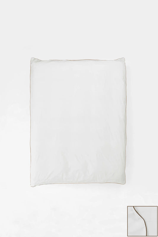 Product Image - Contrast Edge, Prism with Carob - Duvet Cover