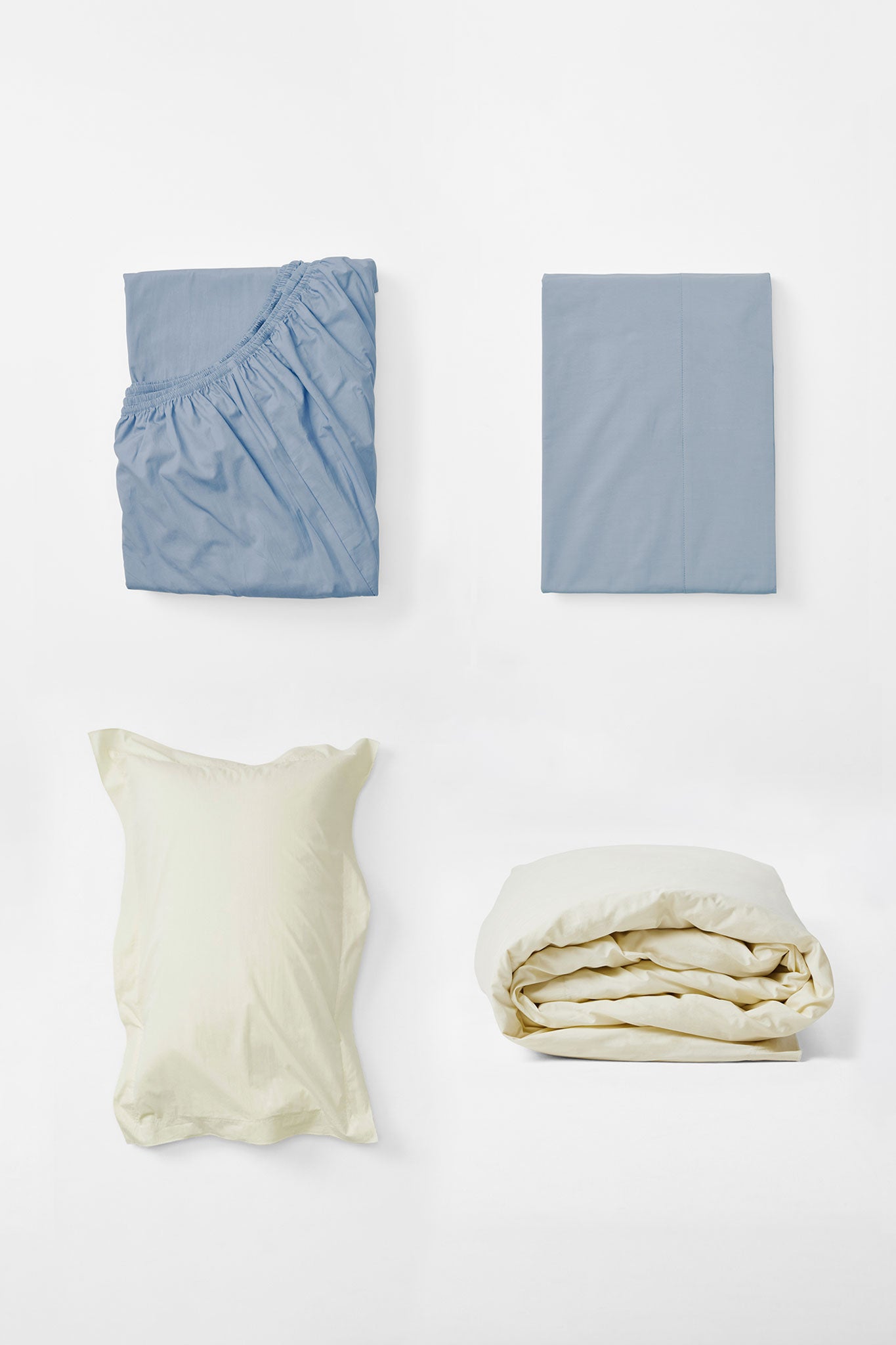S Set - Half Blue, Canvas