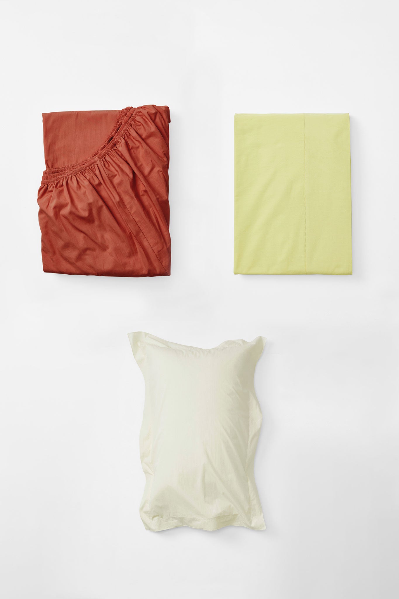 S Set - Ochre Red, Sulphur, Canvas