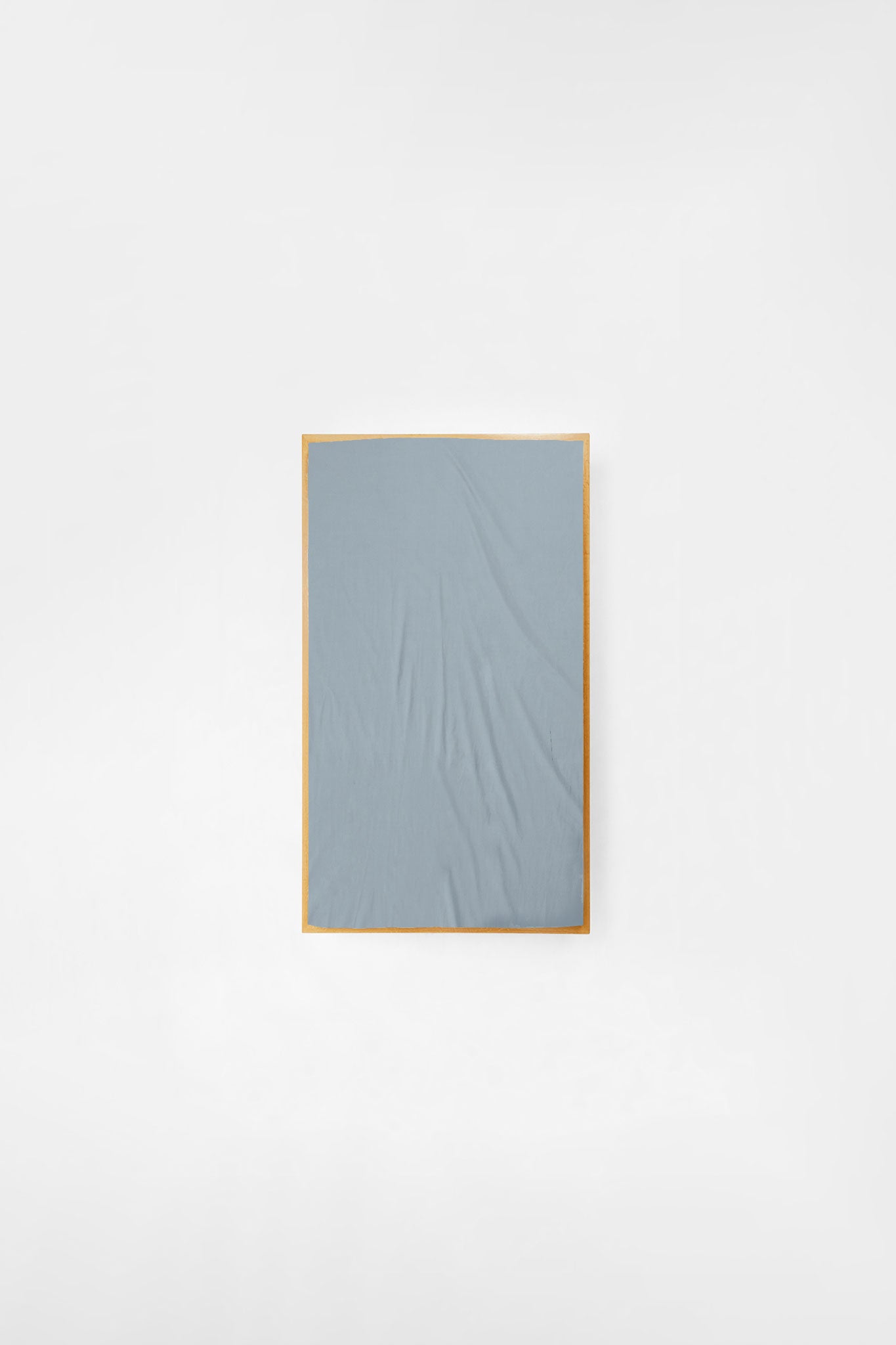 Cot Sheet in Half Blue – SUTRAM