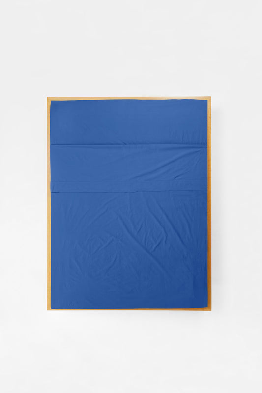 Product Image - Flat Sheet in Blue Blue