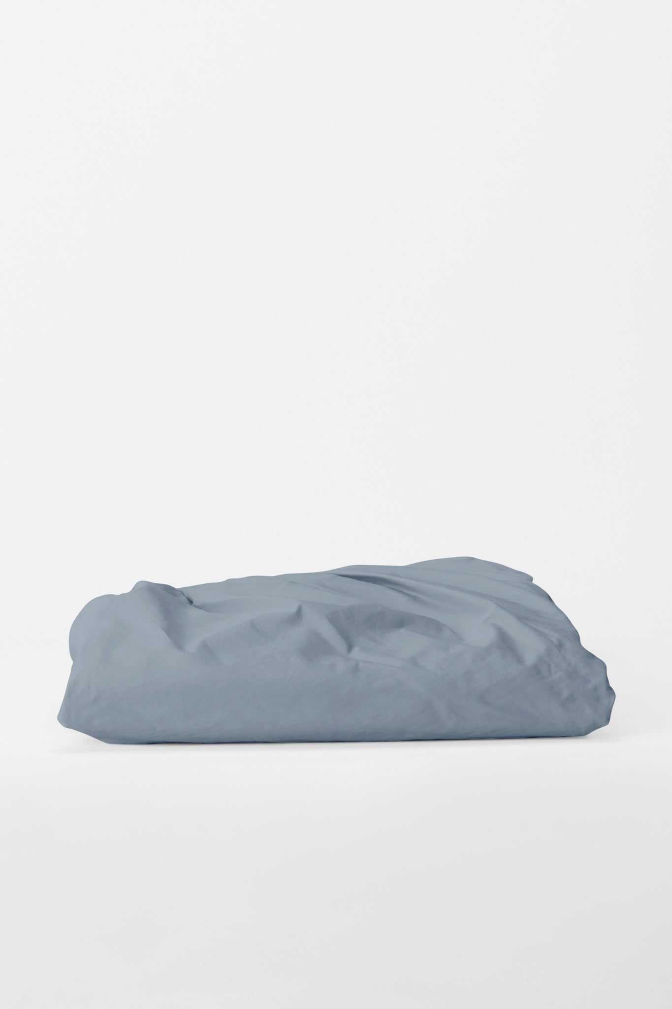 Fitted Sheet in Half Blue