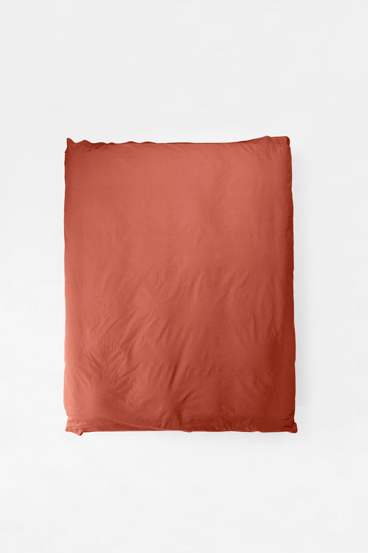 Product Image - Duvet Cover in Ochre Red