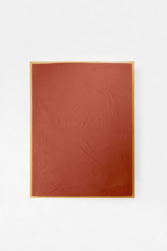 Product Image - Fitted Sheet in Ochre Red