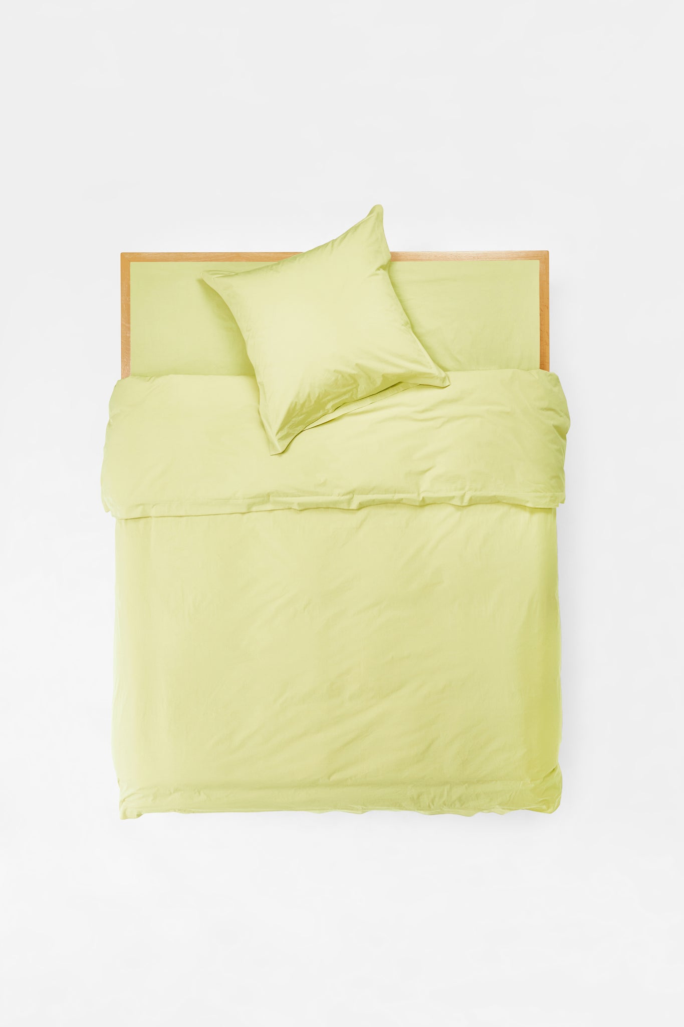 Euro Pillowcase Pair in Sulphur